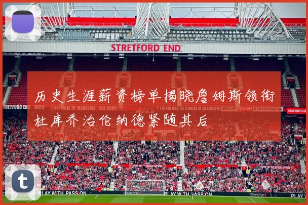 历史生涯薪资榜单揭晓詹姆斯领衔杜库乔治伦纳德紧随其后